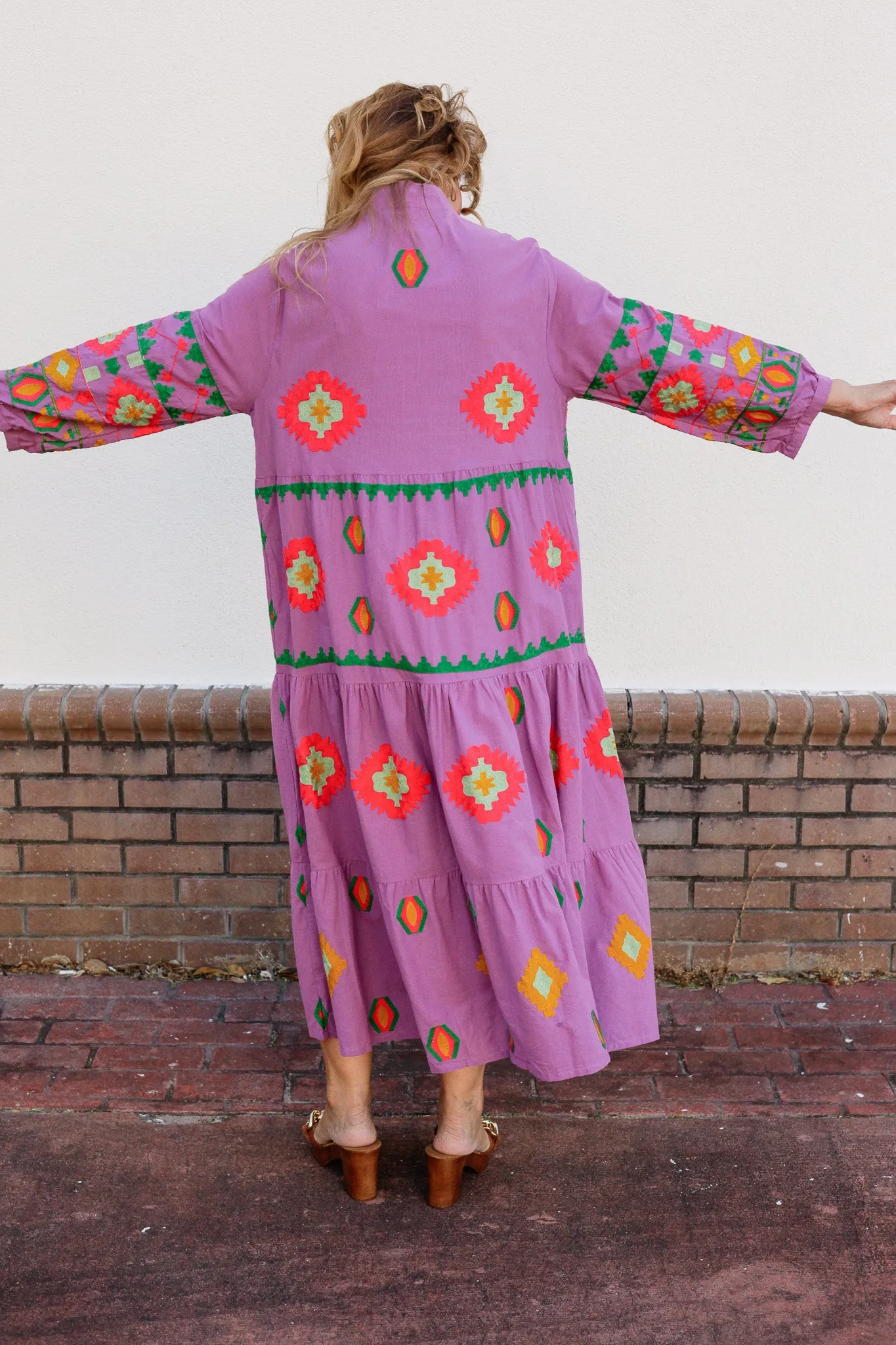 La Jolla Embroidered Dress