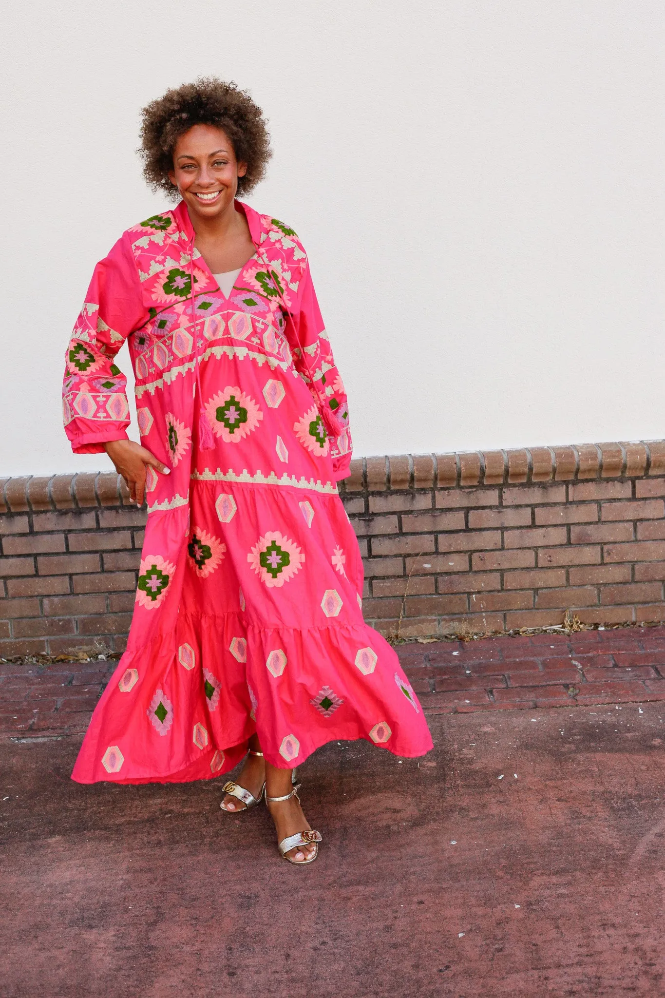 La Jolla Embroidered Dress