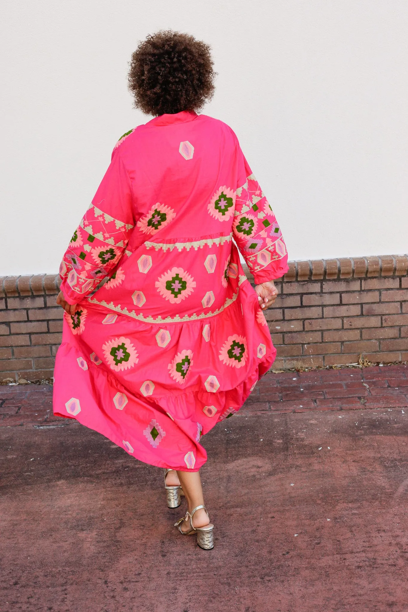 La Jolla Embroidered Dress