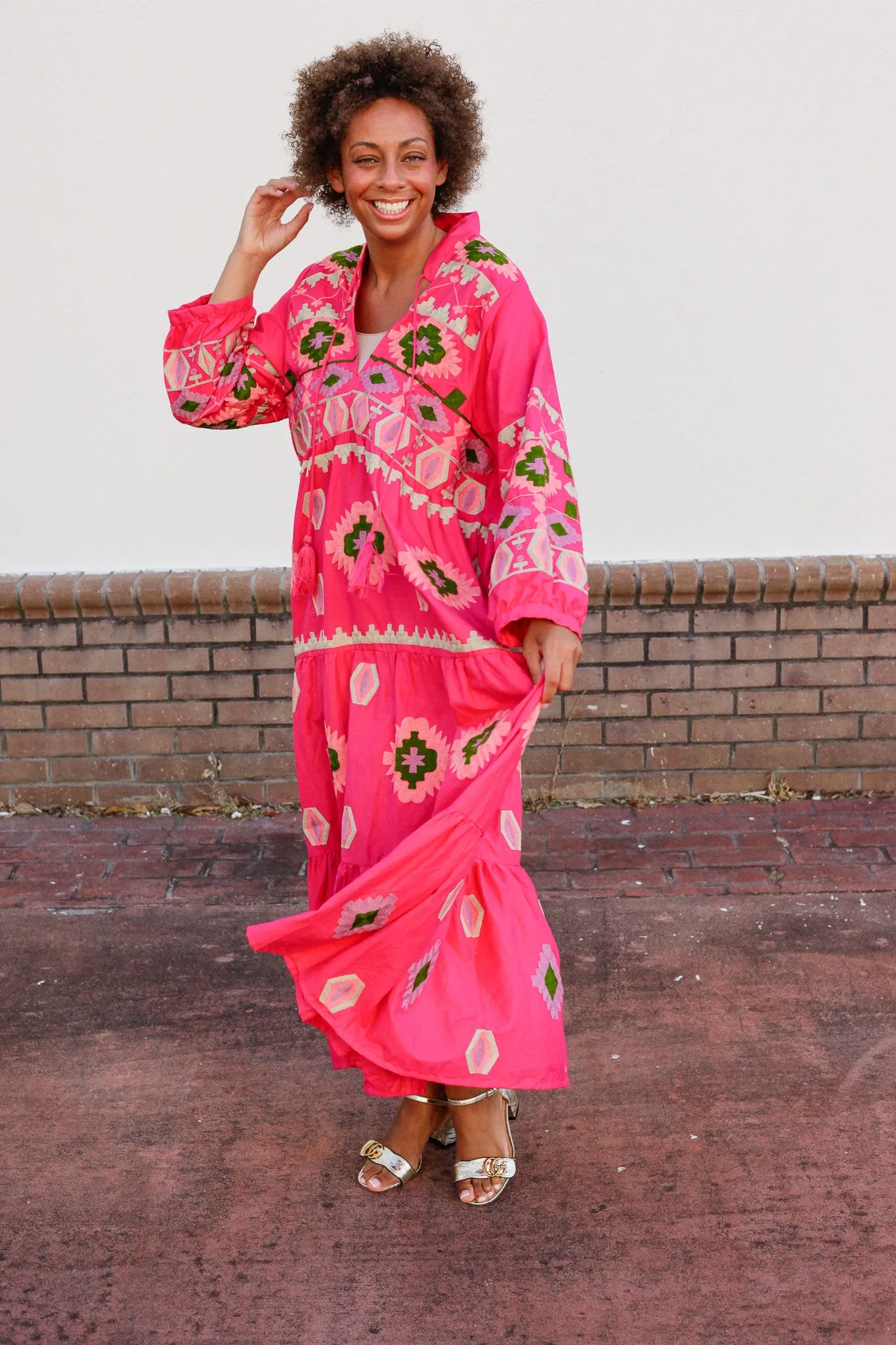 La Jolla Embroidered Dress