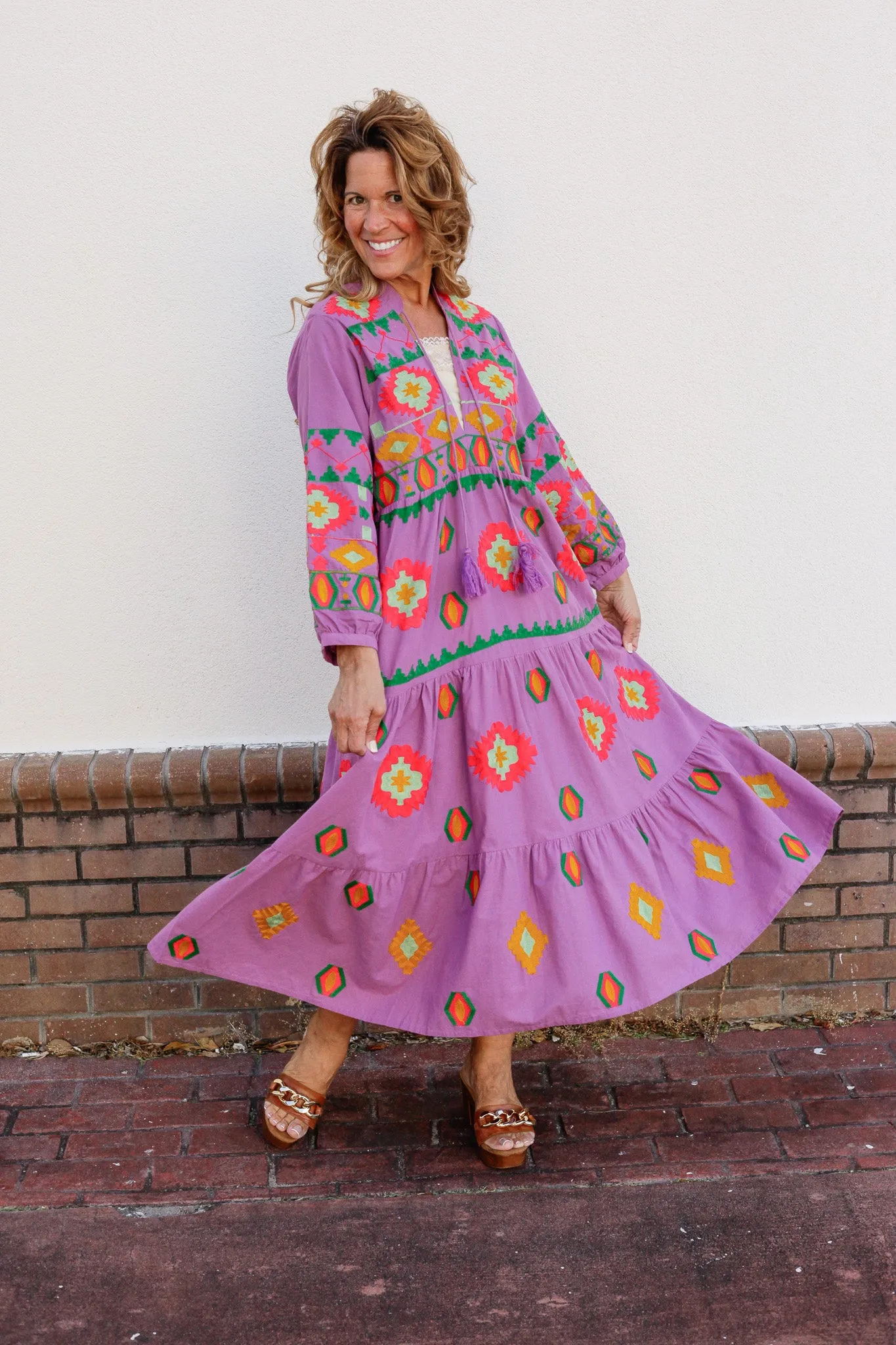 La Jolla Embroidered Dress