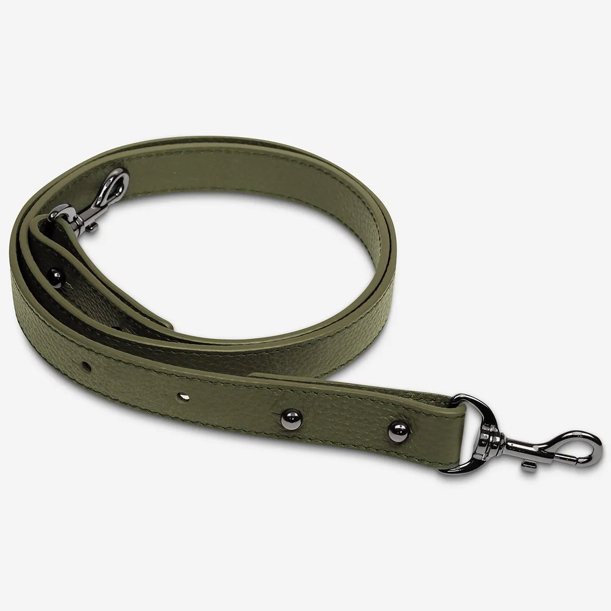 Leather Strap Medium - Khaki