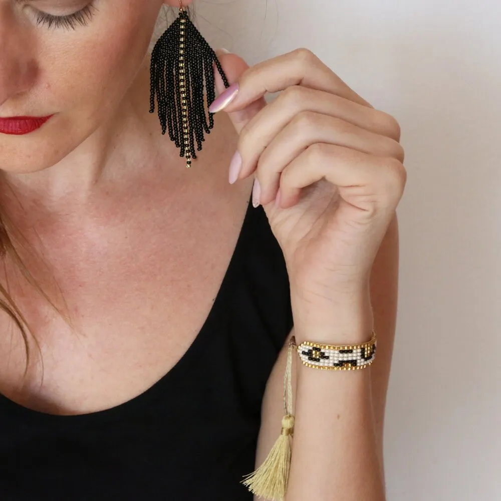 Leopard Bracelet Pearl