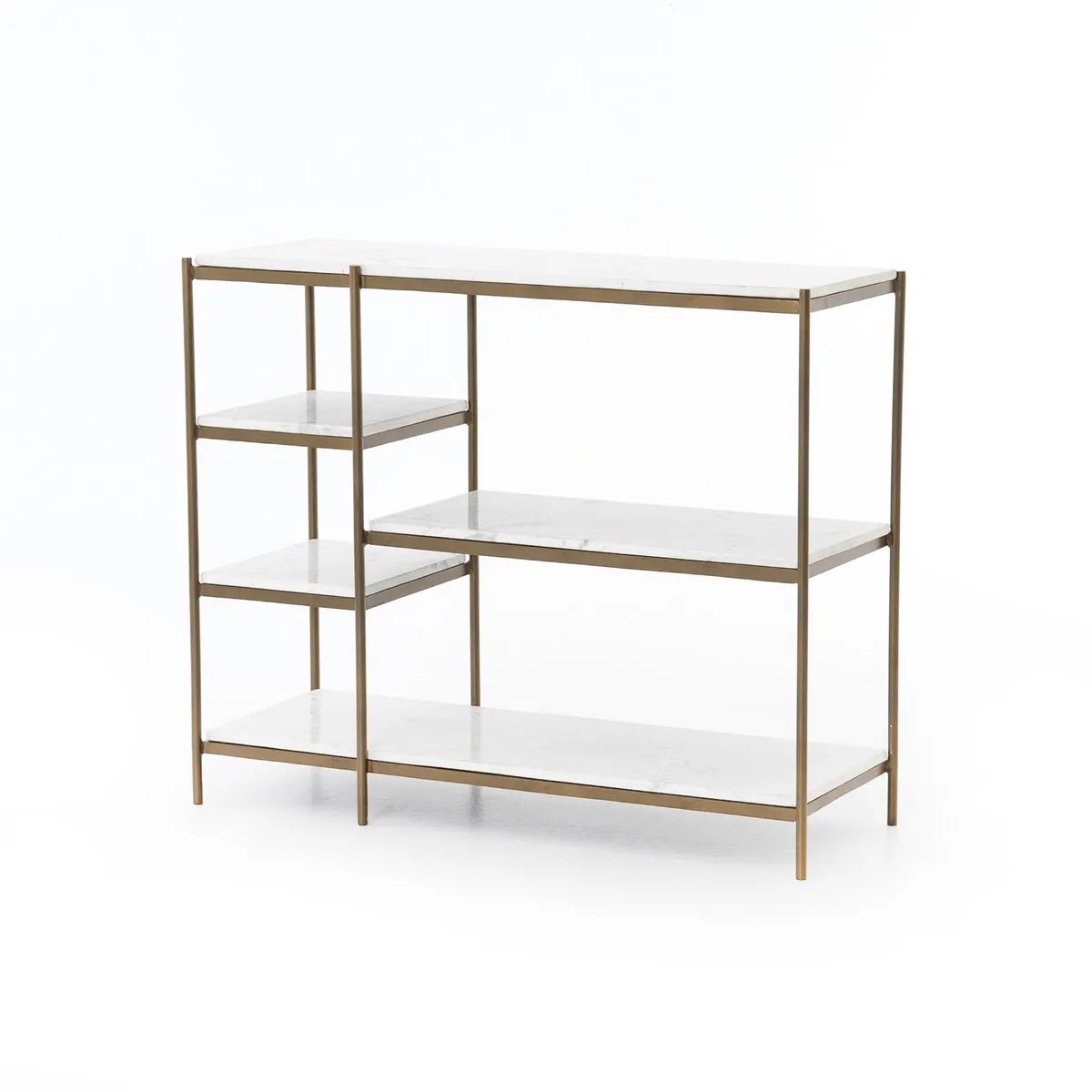 Lilly Console Table in Brass