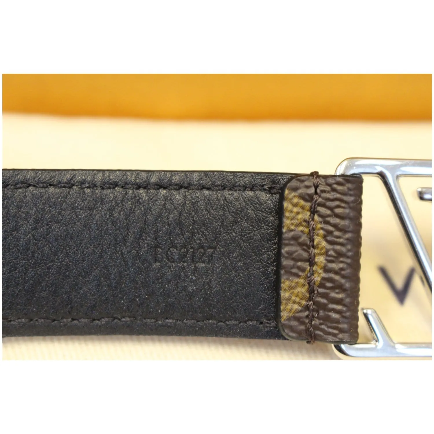 LOUIS VUITTON Hockenheim Monogram Canvas Bracelet 19