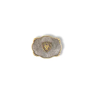 M&F Ariat Rectangle Buckle Smooth Edge Floral A37019