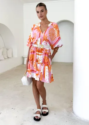 Maraja Dress - Orange Eliana