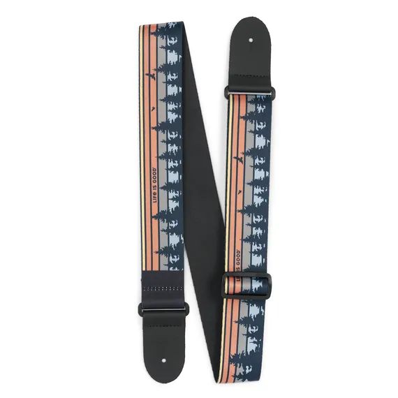Martin Guitar x Life is Good Mountain Landscape Guitar Strap