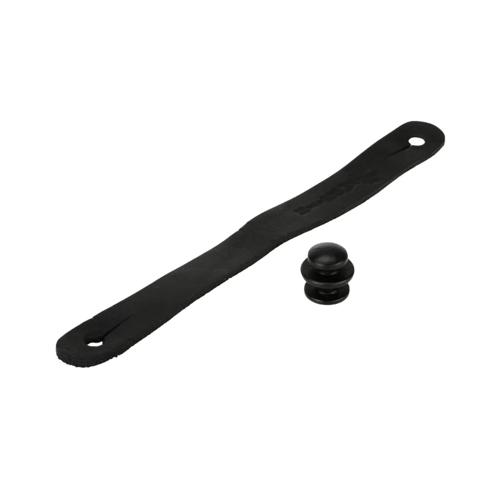 Martin Headstock Tie Strap Button Black