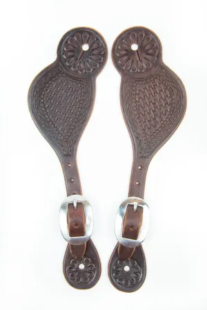 Martin Saddlery San Carlos Basket Tombstone Spur Straps