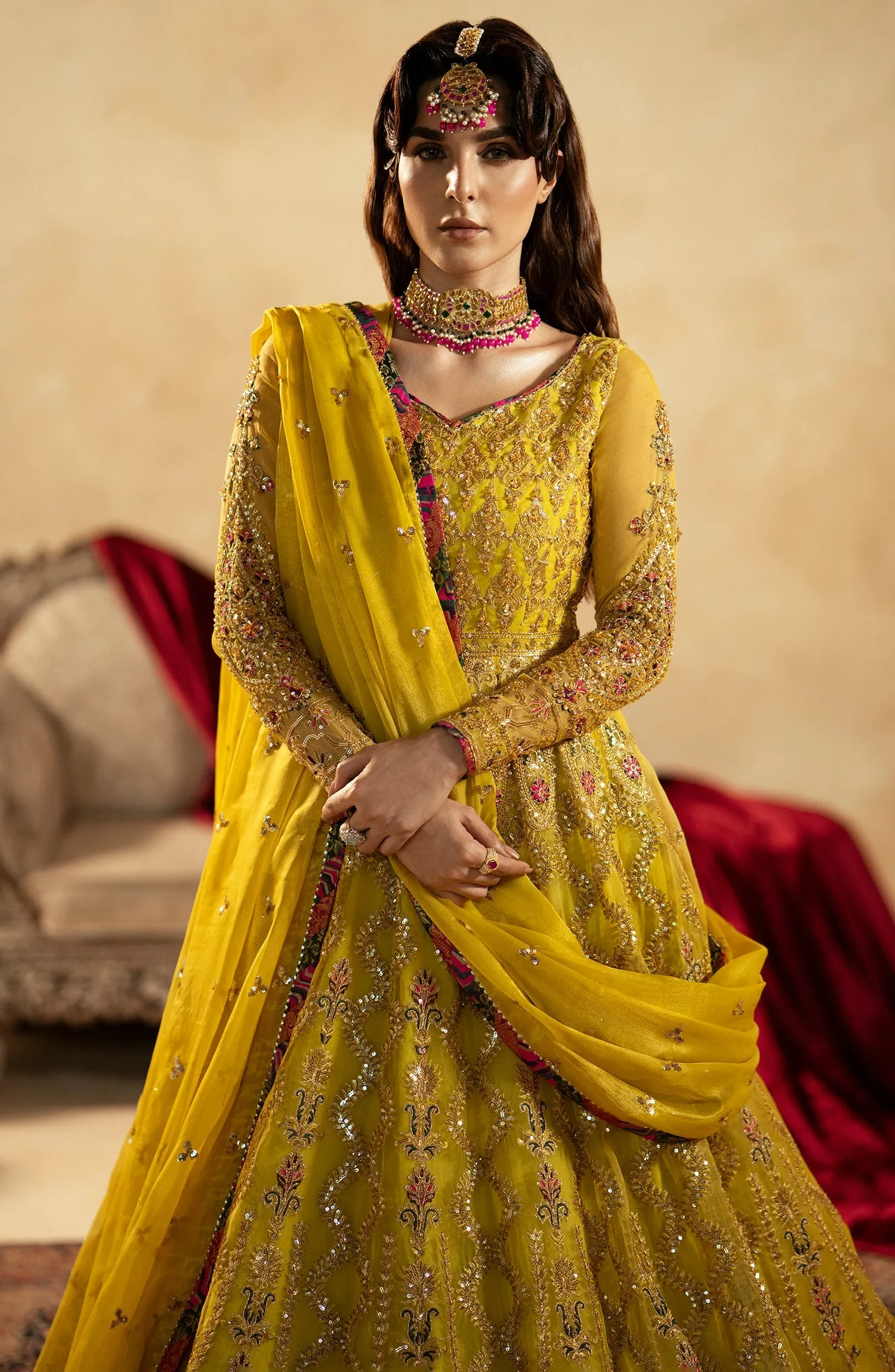 MARYUM & MARIA | Zamani Begum | Peridot-(MW23-511)