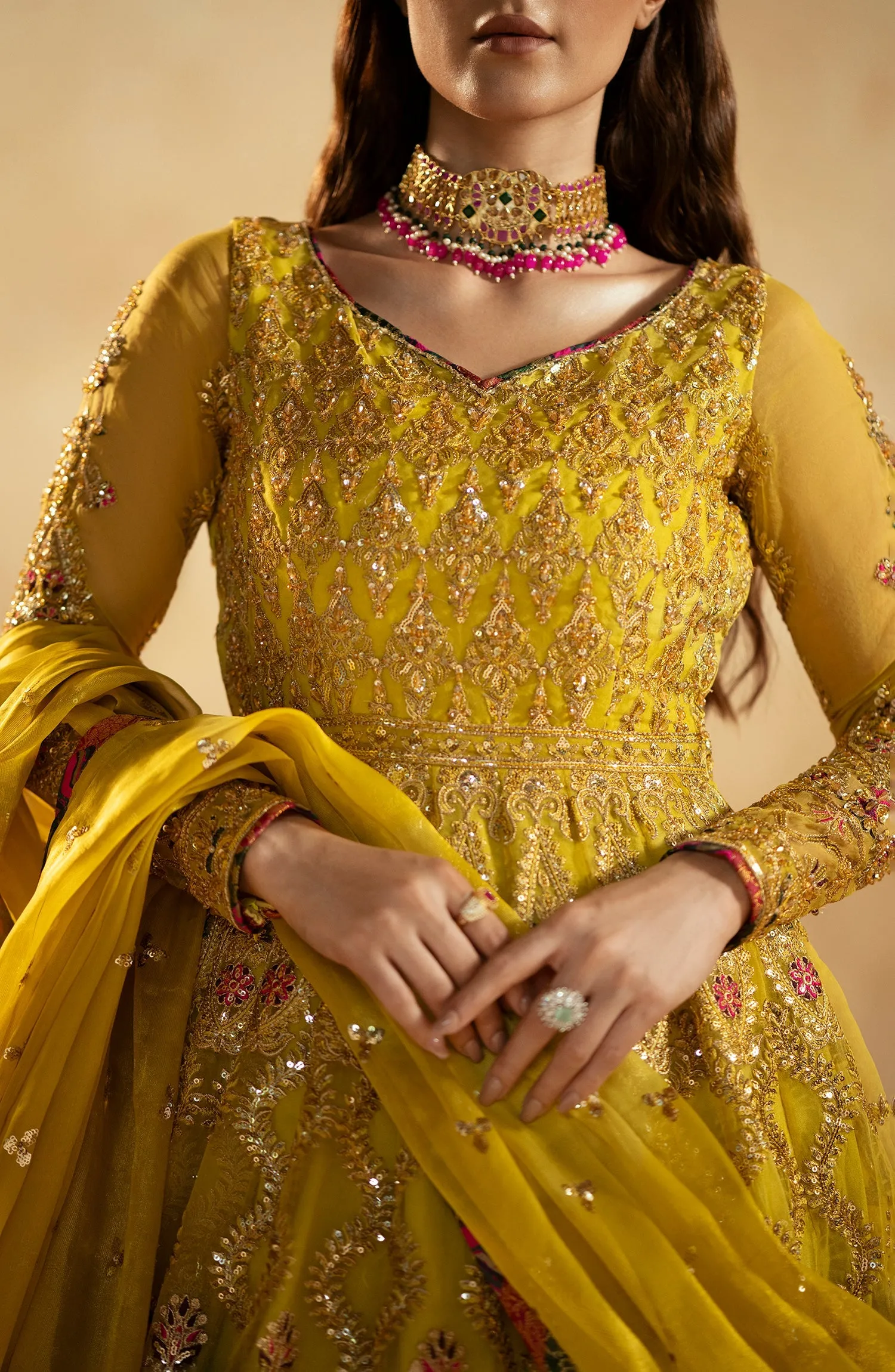 MARYUM & MARIA | Zamani Begum | Peridot-(MW23-511)