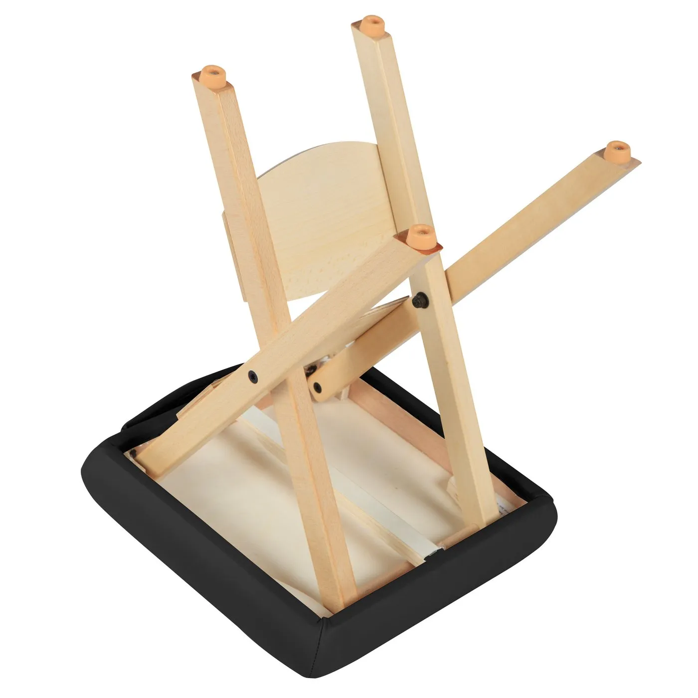 Master Massage Wooden Folding Massage Stool