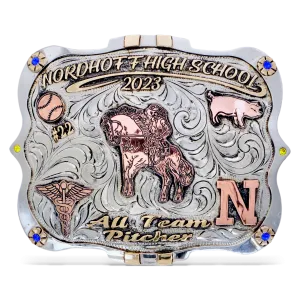 Medieval Times Custom Buckle