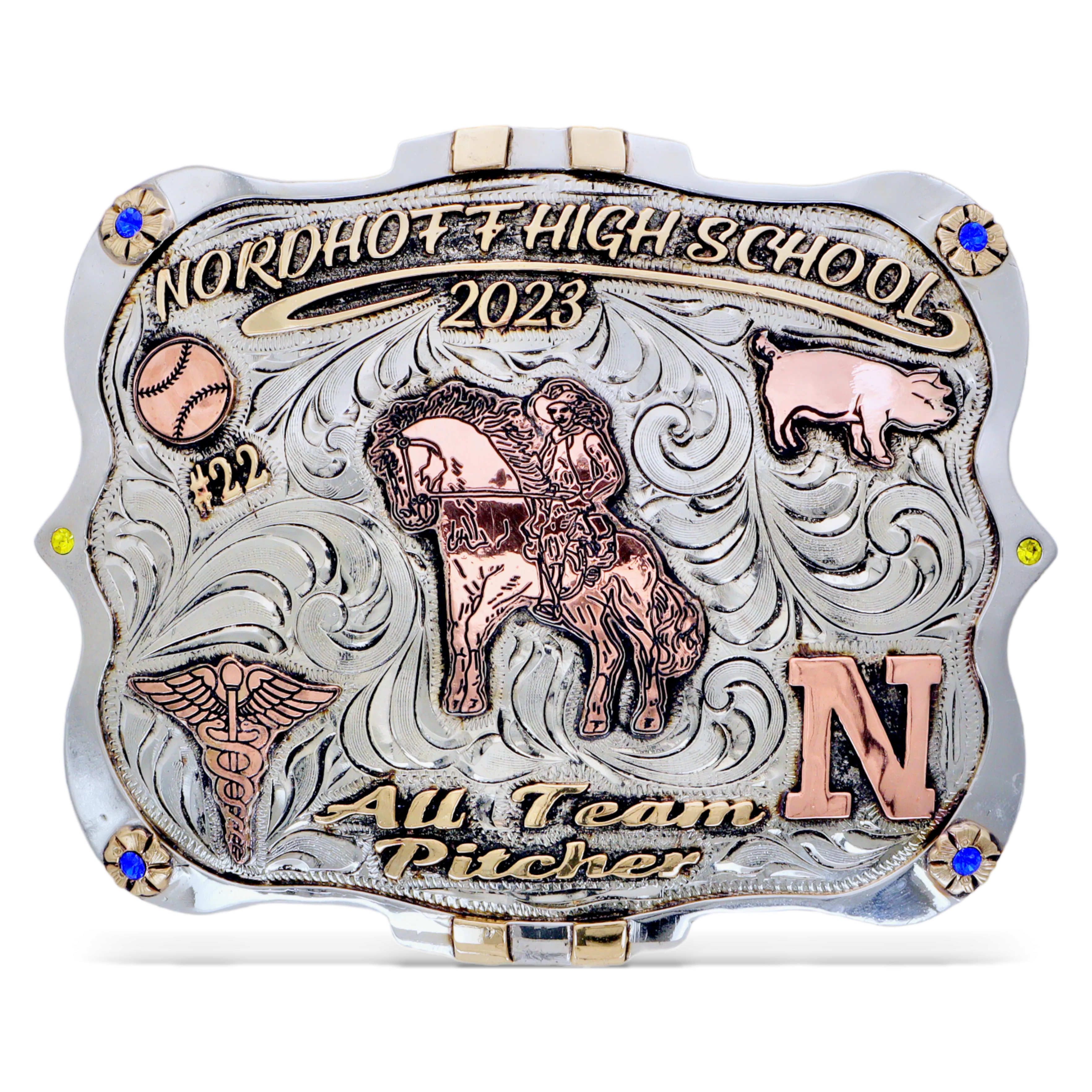 Medieval Times Custom Buckle