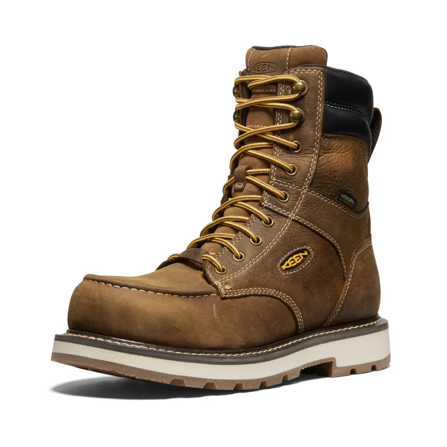 Men's CSA Cincinnati 8" Waterproof 90° Heel Boot (Carbon-Fiber Toe)