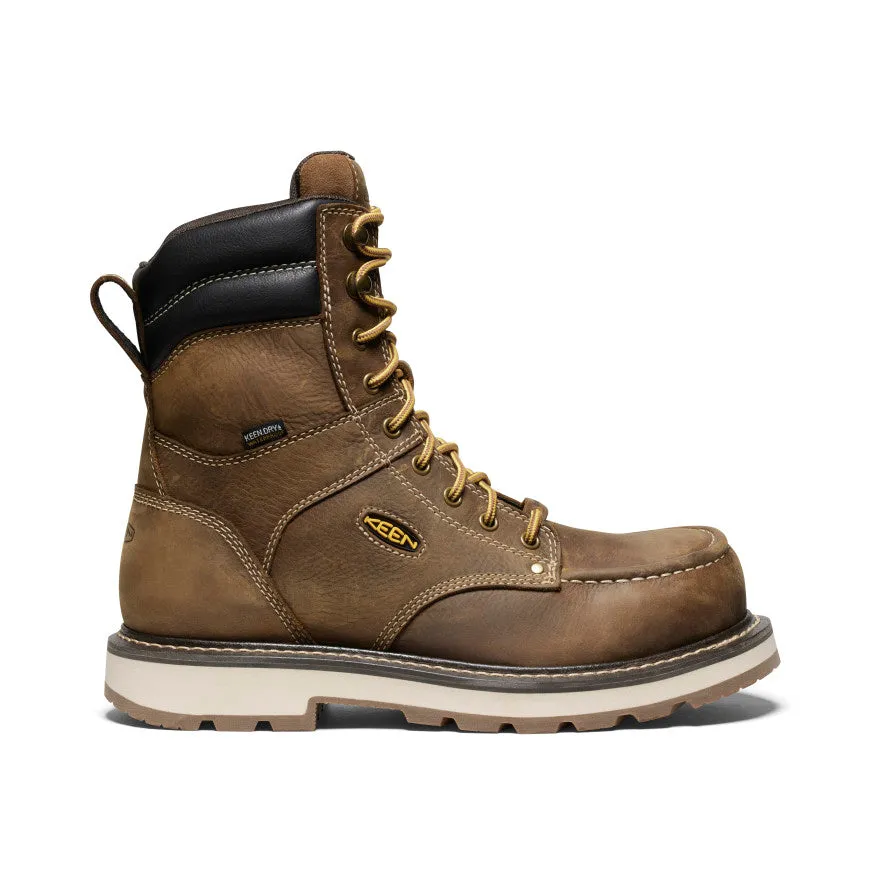Men's CSA Cincinnati 8" Waterproof 90° Heel Boot (Carbon-Fiber Toe)