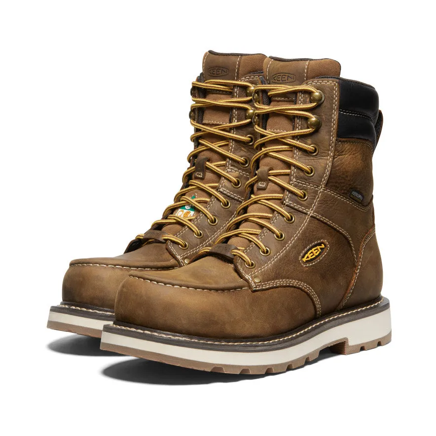 Men's CSA Cincinnati 8" Waterproof 90° Heel Boot (Carbon-Fiber Toe)