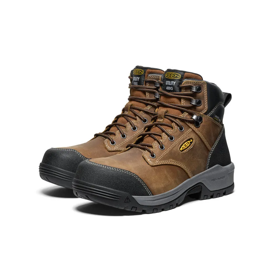 Men's Evanston 6" Insulated Waterproof Boot (Carbon-Fiber Toe) (Wide)