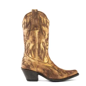 MEXICANA Coachella 11 Boots in Used Gold