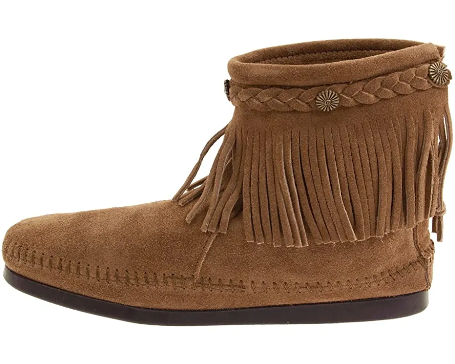MINNETONKA DOUBLE FRINGE SIDE ZIP