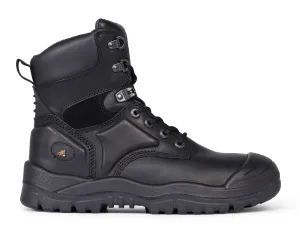 Mongrel Mens 550020 High Leg LU Boots Steel Bump Rubber