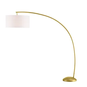NAPLES FLOOR LAMP BRASS