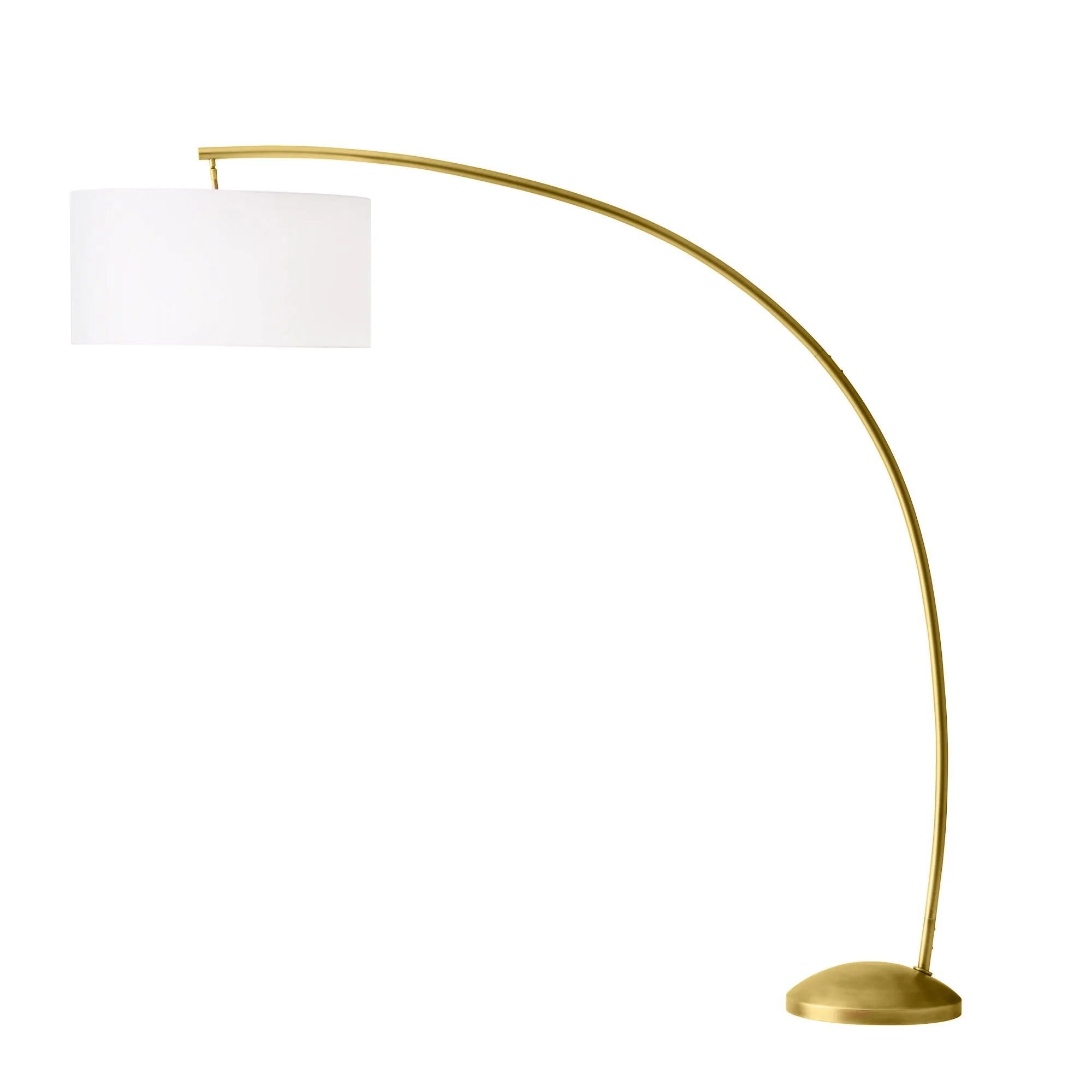 NAPLES FLOOR LAMP BRASS