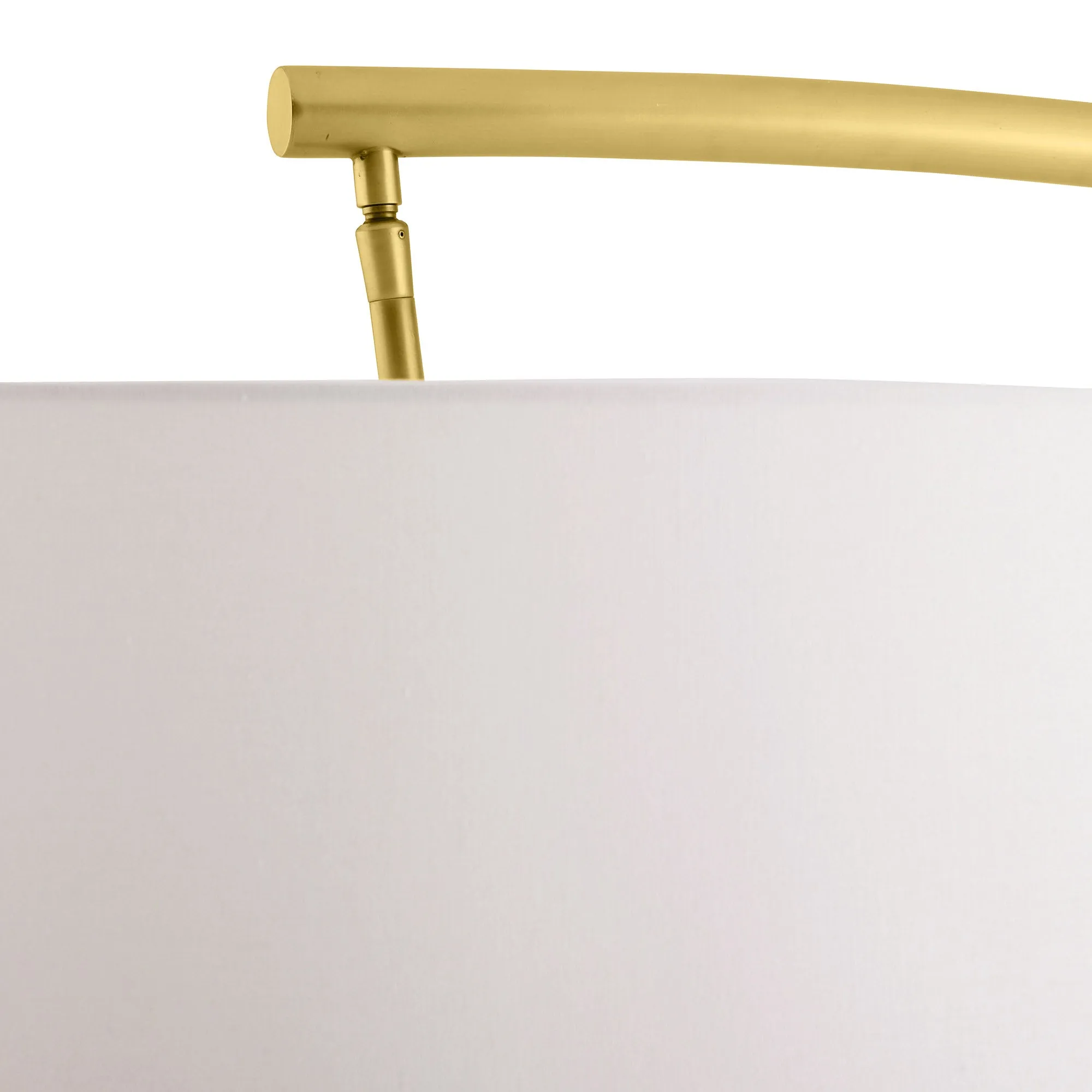 NAPLES FLOOR LAMP BRASS