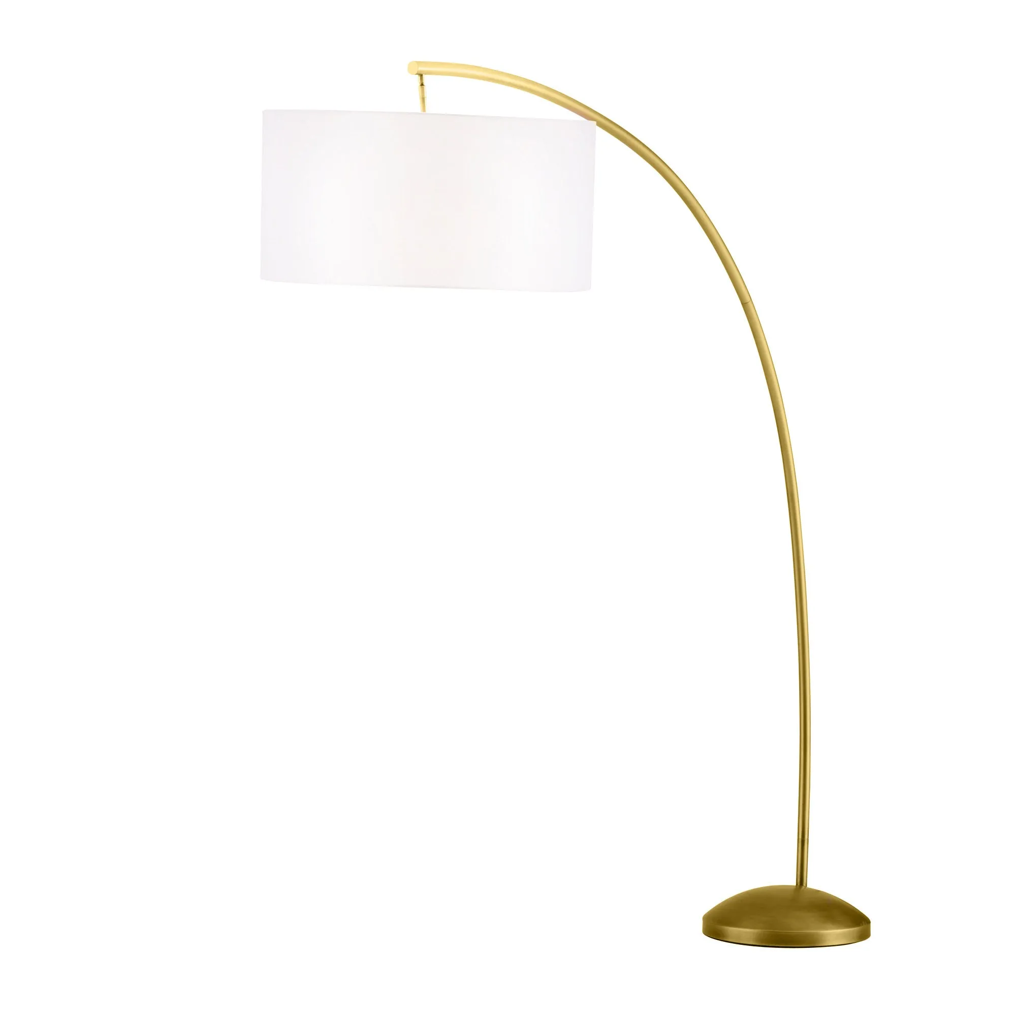 NAPLES FLOOR LAMP BRASS