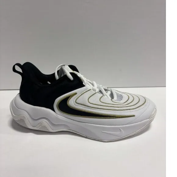 Nike Big Kids’ Giannis Immortality 4 GS Sneakers White/Black, Boys’ Size 6Y