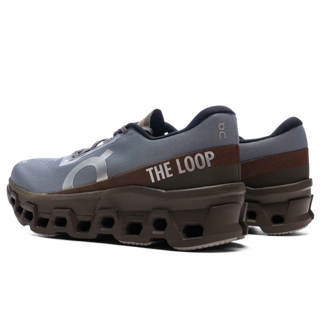 ON x Pleasures x The Loop Cloudmonster 2 - Mist/Olive