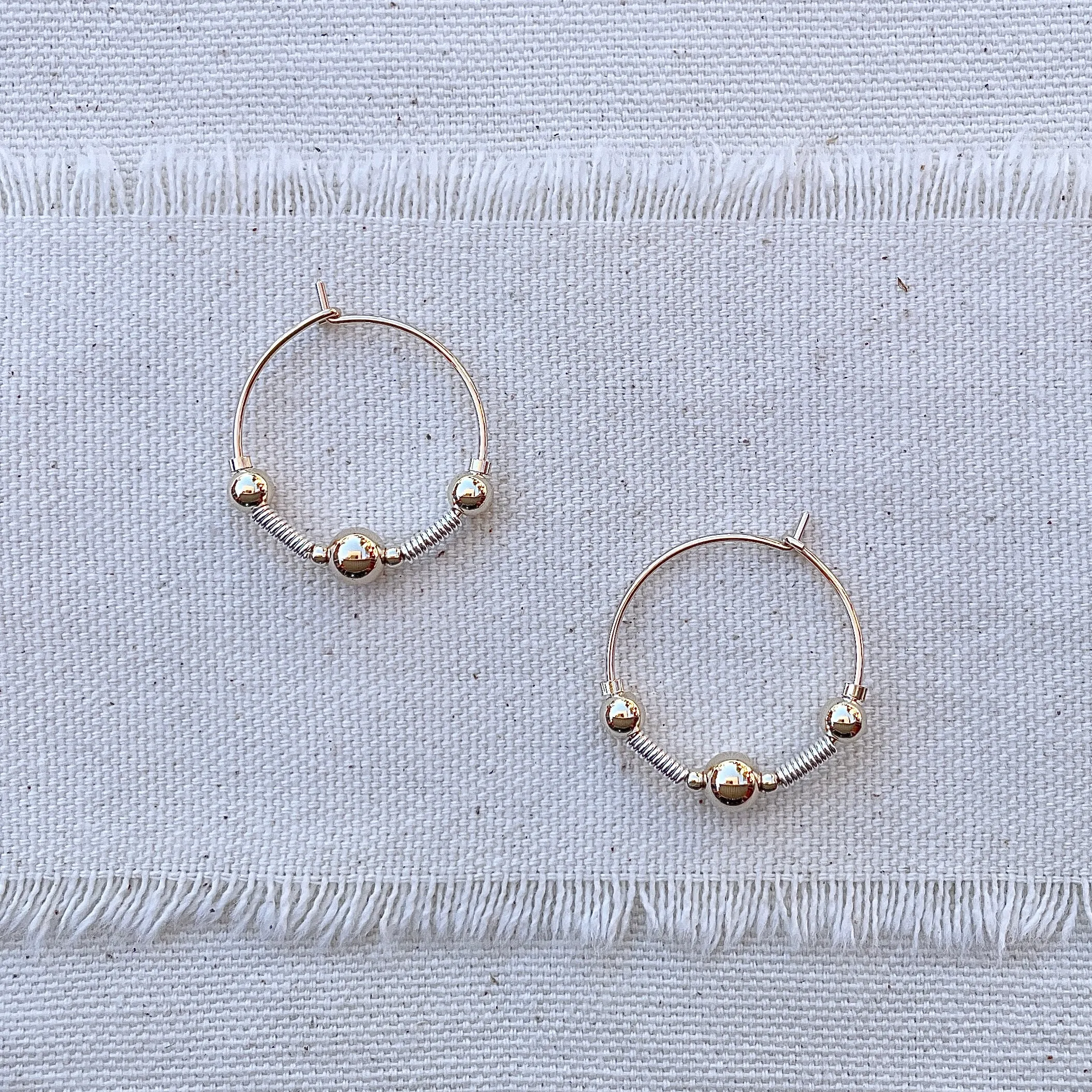 ORION Bead Hoops