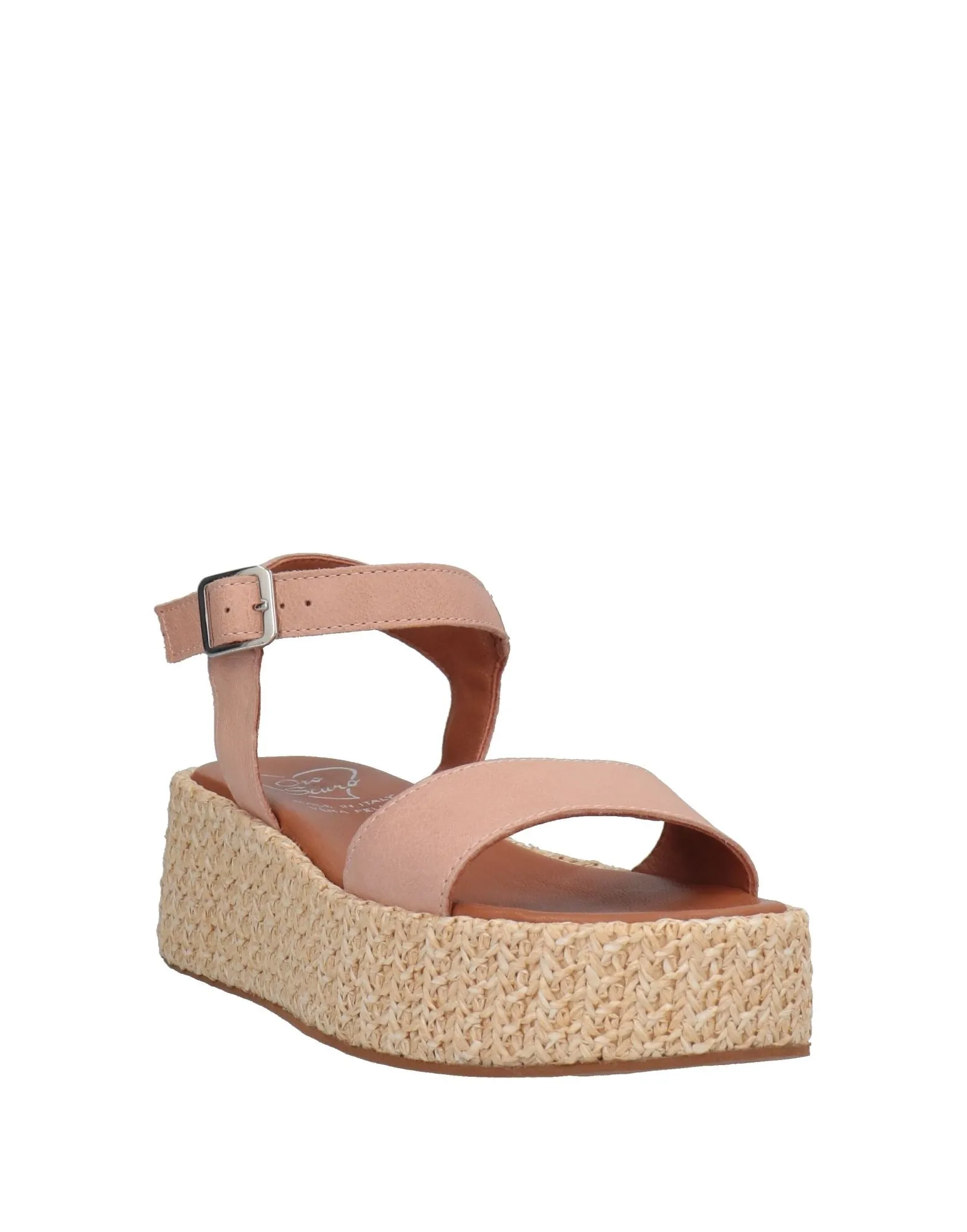 OROSCURO Leather Espadrilles (17432045WR) Woman