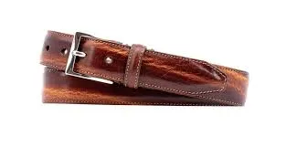 PERRY ITALIAN SADDLE LEATHER BELT 092524