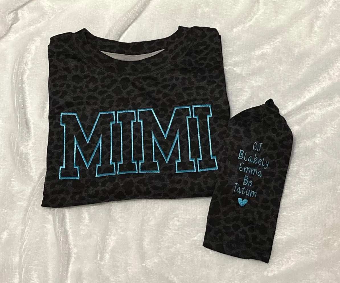 Personalized Embroidered Tee