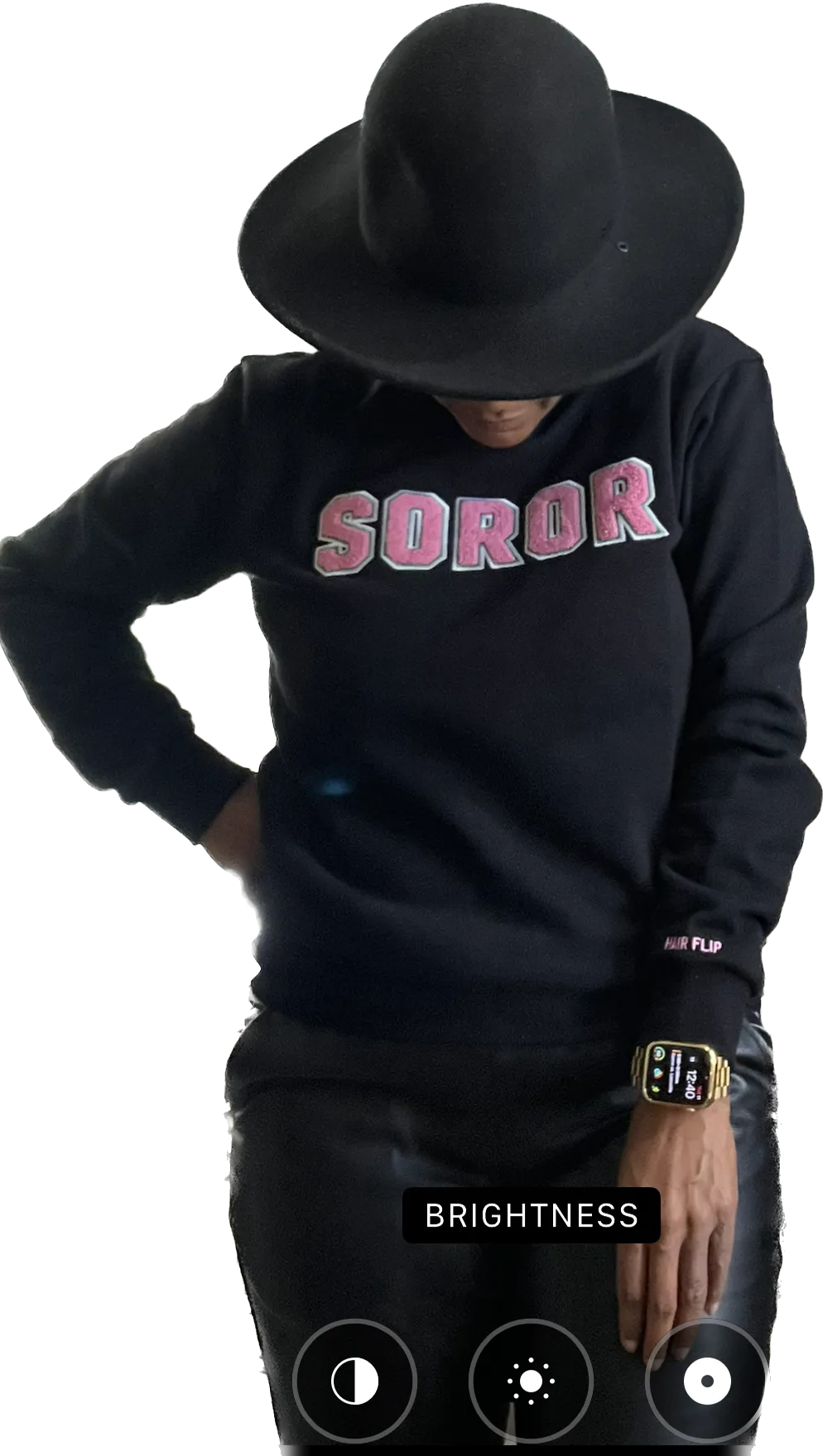PINK AND GREEN SOROR HOODIE