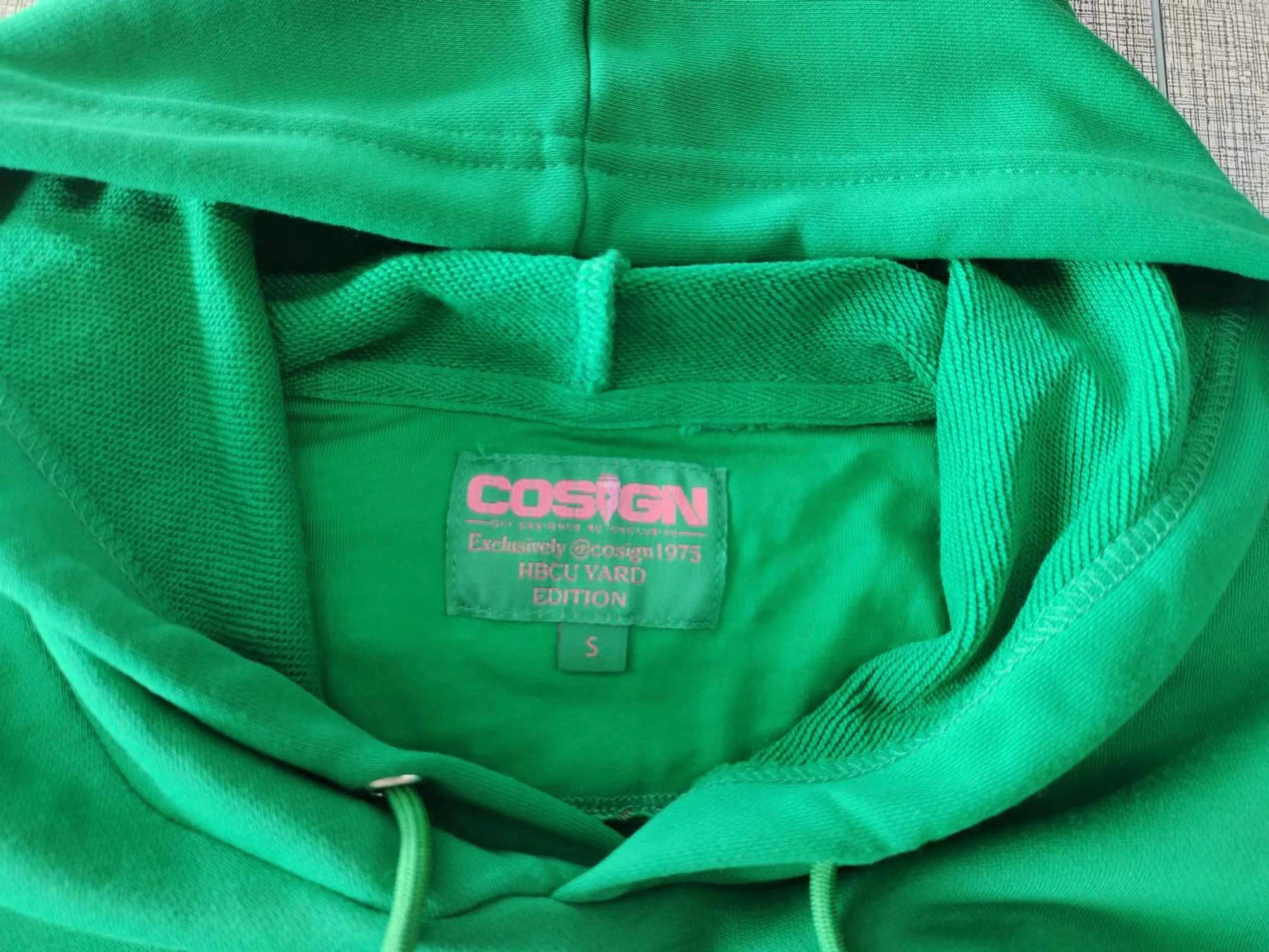 PINK AND GREEN SOROR HOODIE