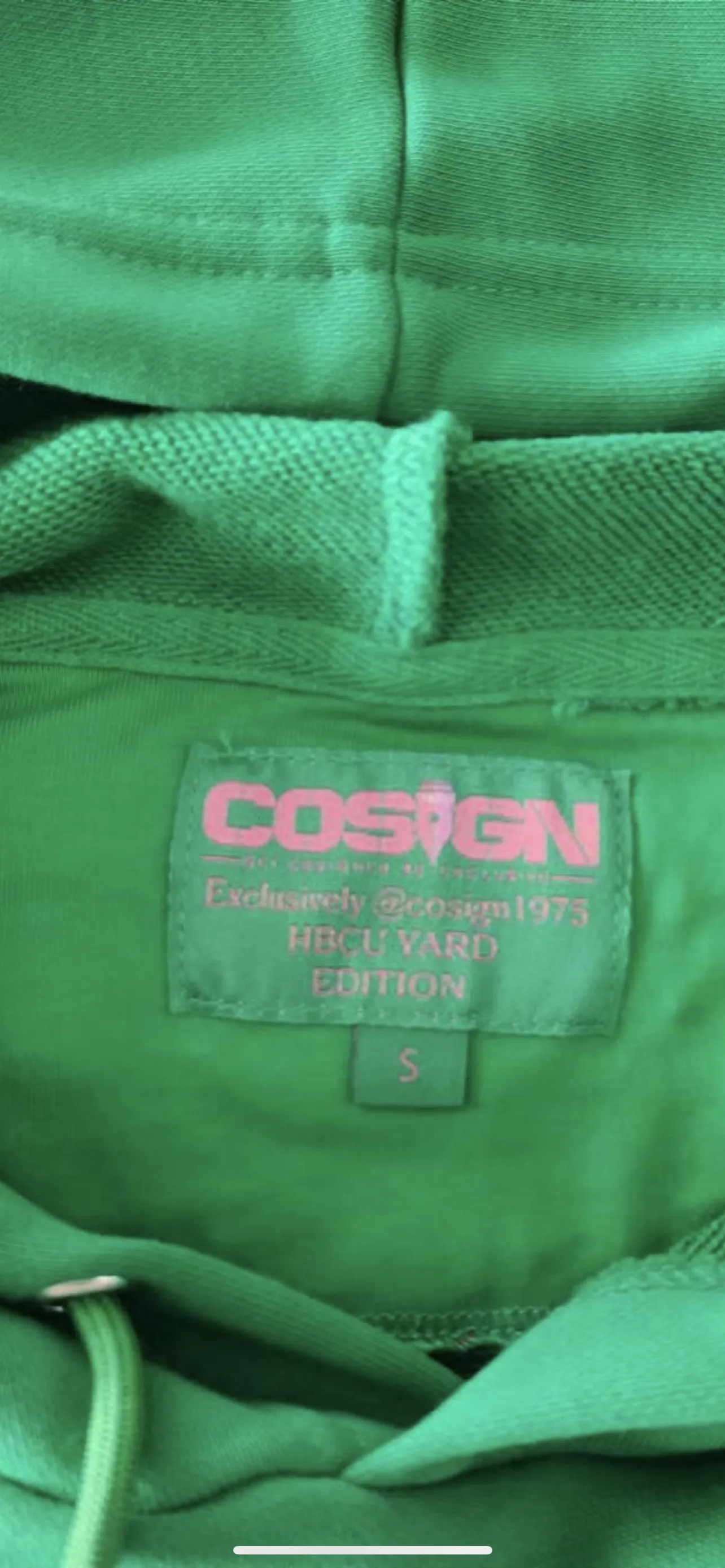 PINK AND GREEN SOROR HOODIE