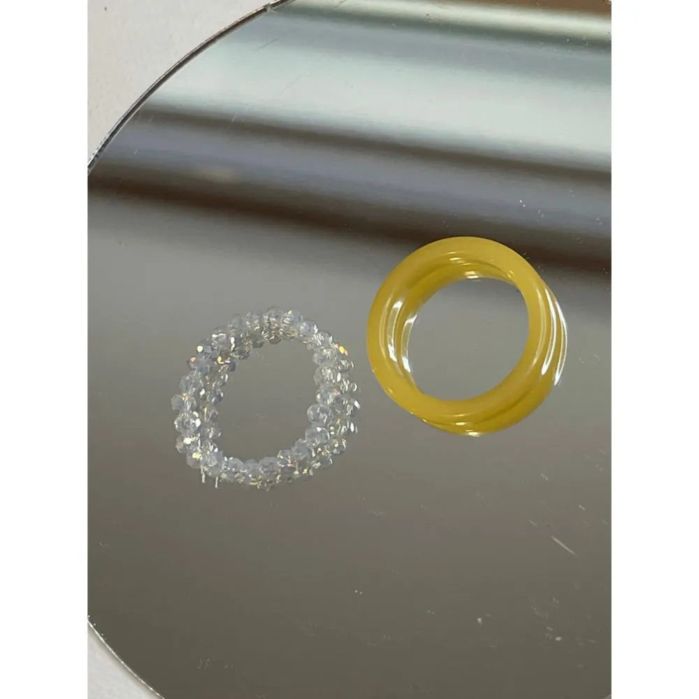 PIXIE WOO THE PRETTY RINGS YELLOW