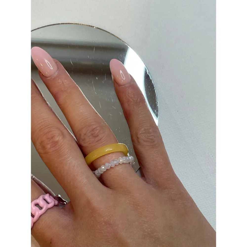 PIXIE WOO THE PRETTY RINGS YELLOW