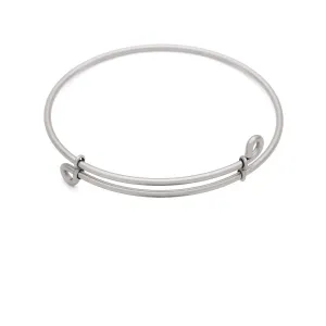 Plain, Bangle Antique Silver Color Finish
