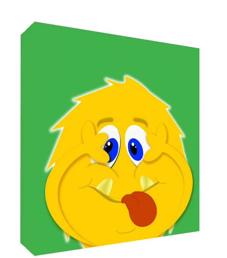 PLAYROOM WALL ART | NURSERY PICTURES | CANVAS PRINTS - MONSTERS