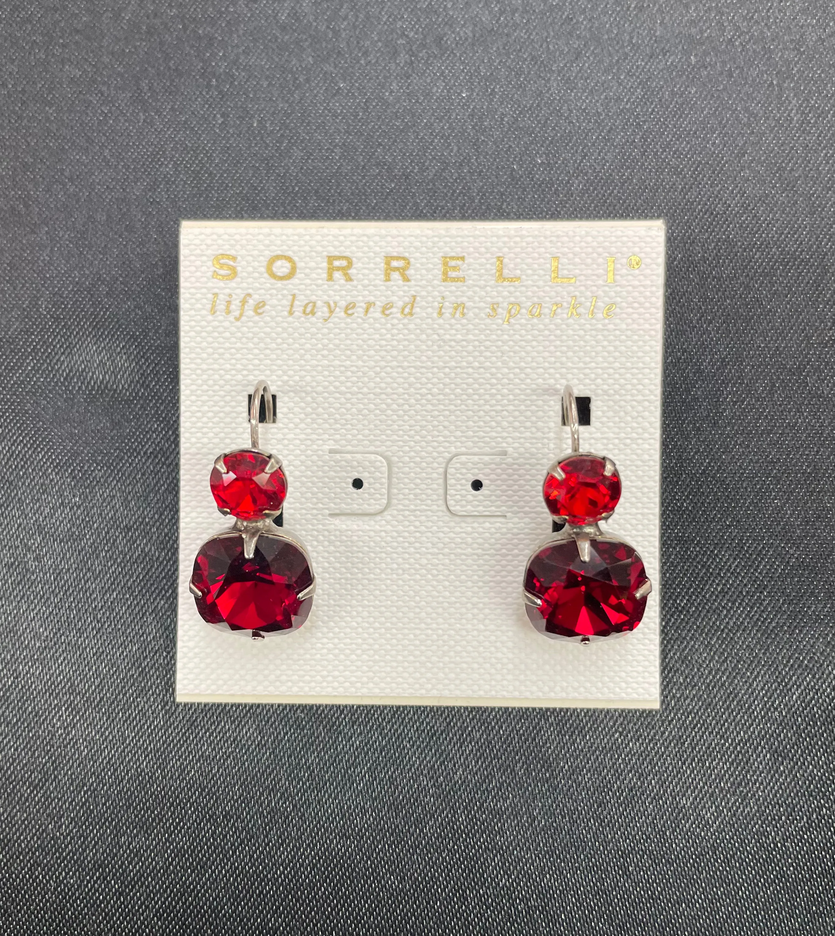 "Siam" Earrings