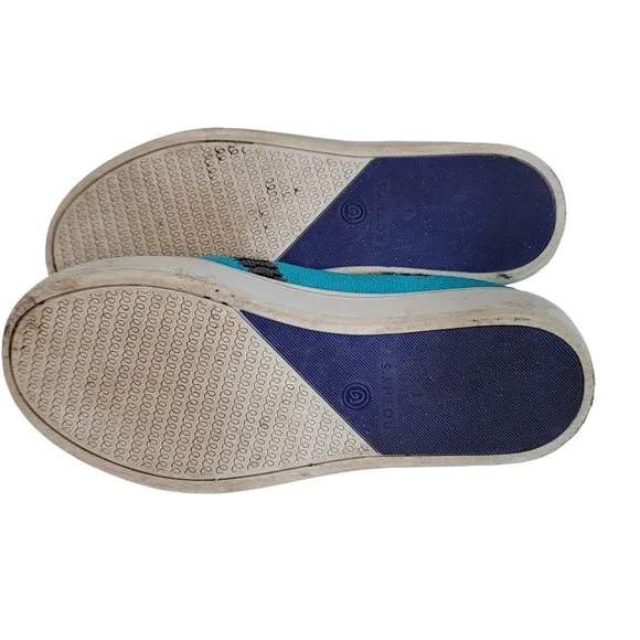 Rothy's Kids Sneaker Bath Time Slip On Shoes Little Kids sustainable elephants