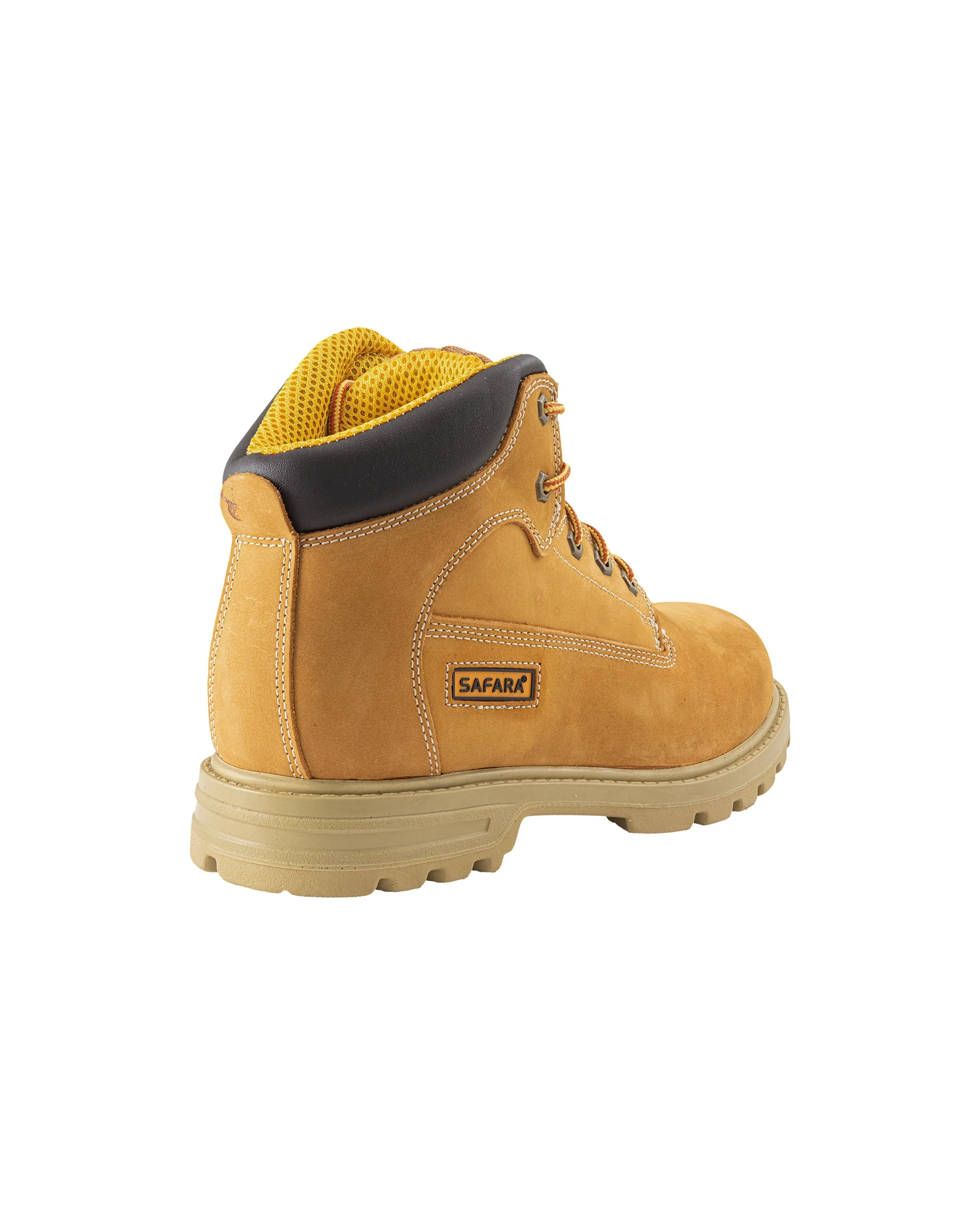 Safara Rugged Wheat Nubuck Water Resistant Work Boots (20883)