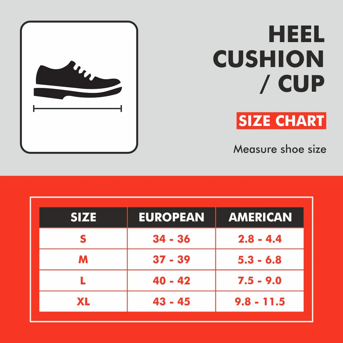 SAMSON Heel Cushion/Cup (Pair)