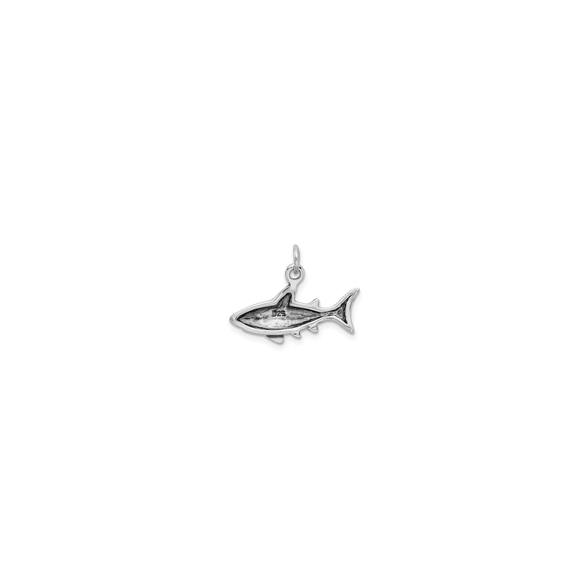 Shark Antique Charm (Silver)