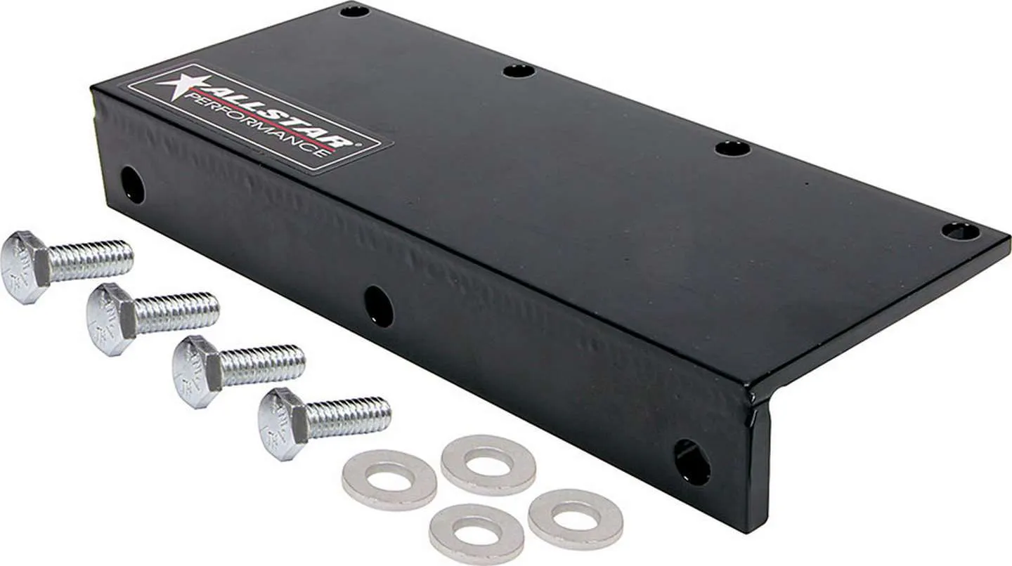 Shock Work Station Base Bracket - Steel - Black - Allstar Shock Workstation - Each