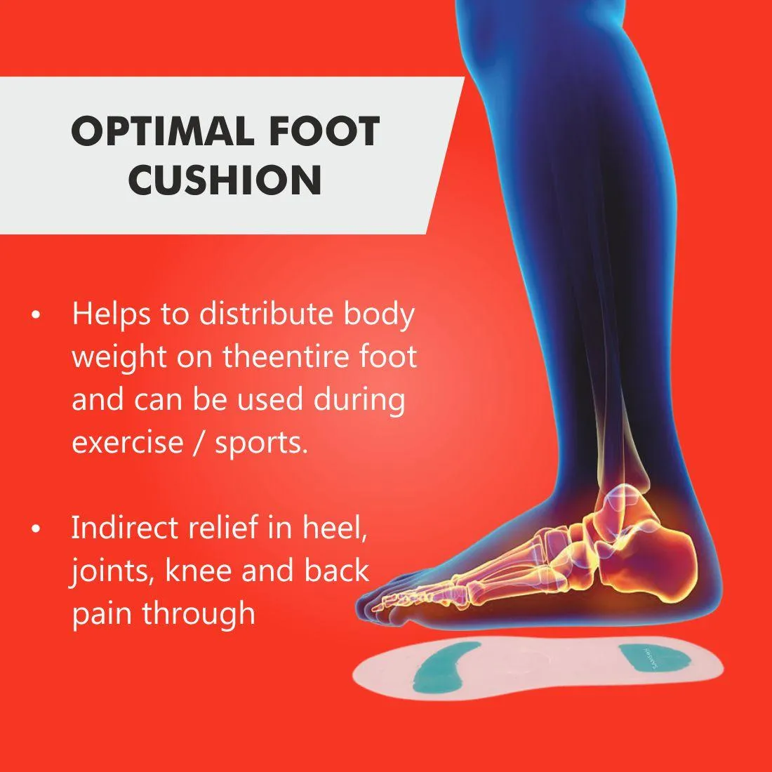 Silicone Insoles (Pair)